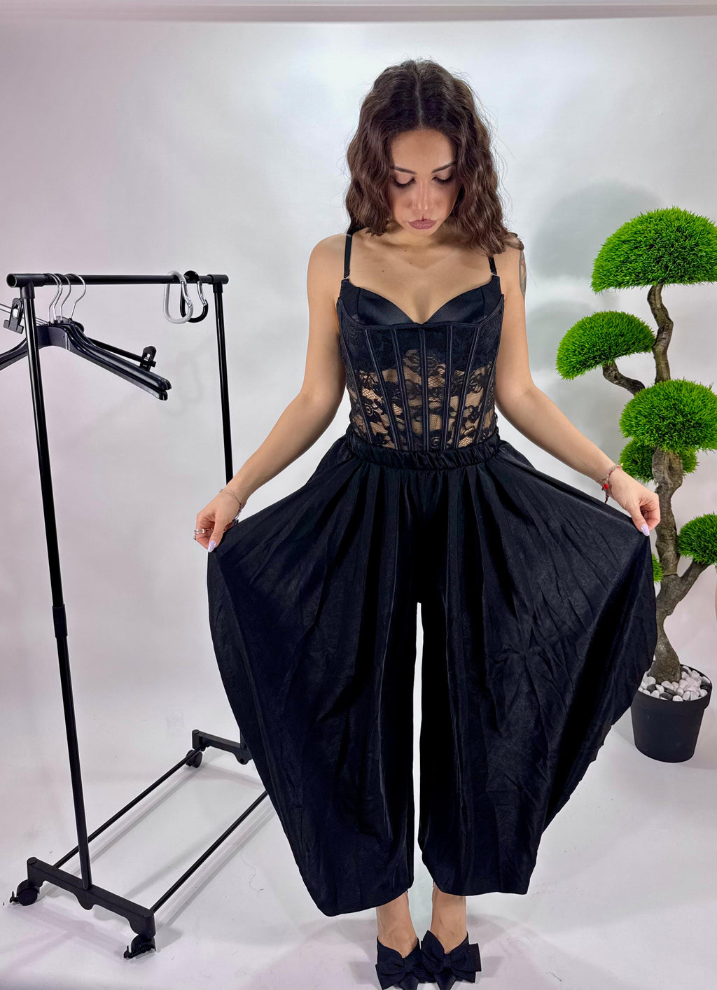 Pantalone Ballon black