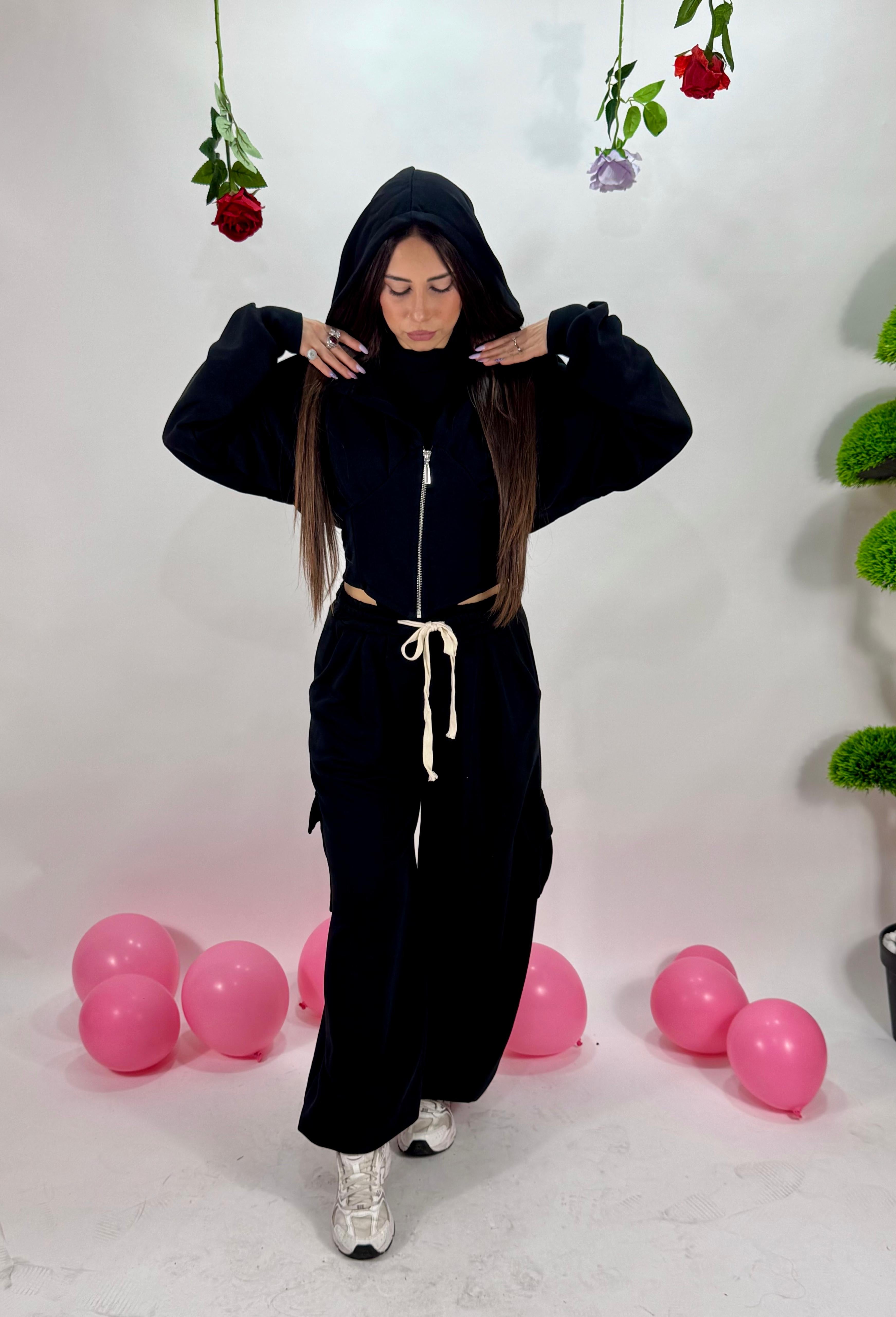 Completo tuta Madrid  black