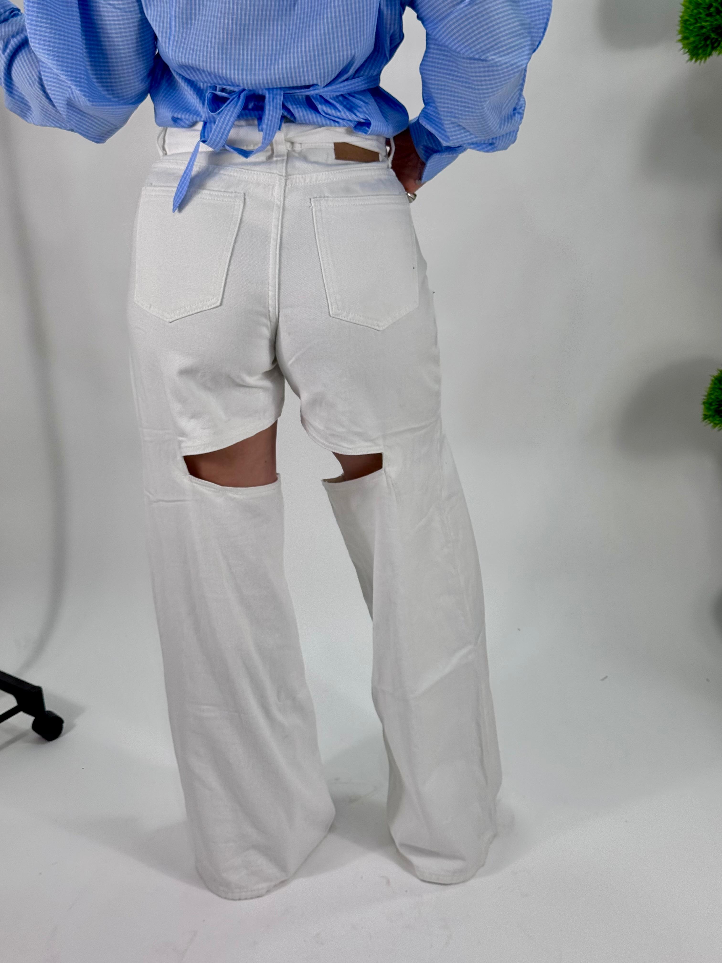 Jeans Canada White